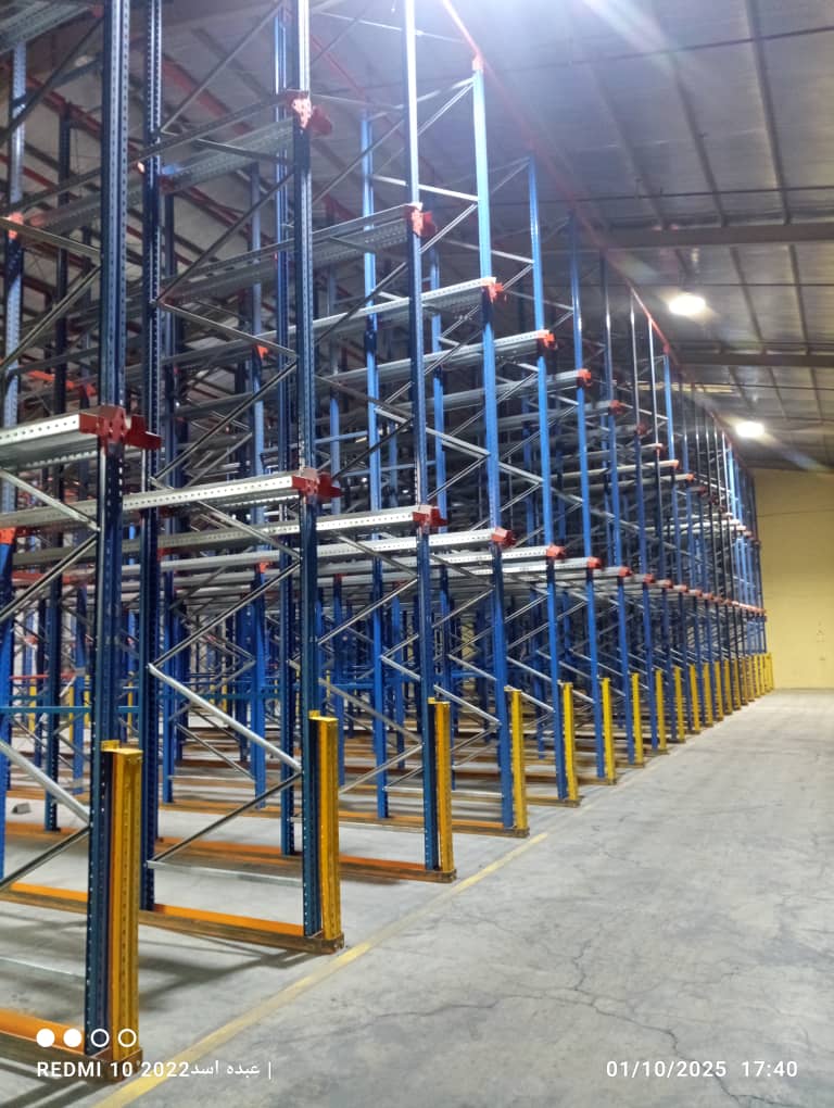 رفوف مستعملة بحالة جيدة من الحاج للرفوف